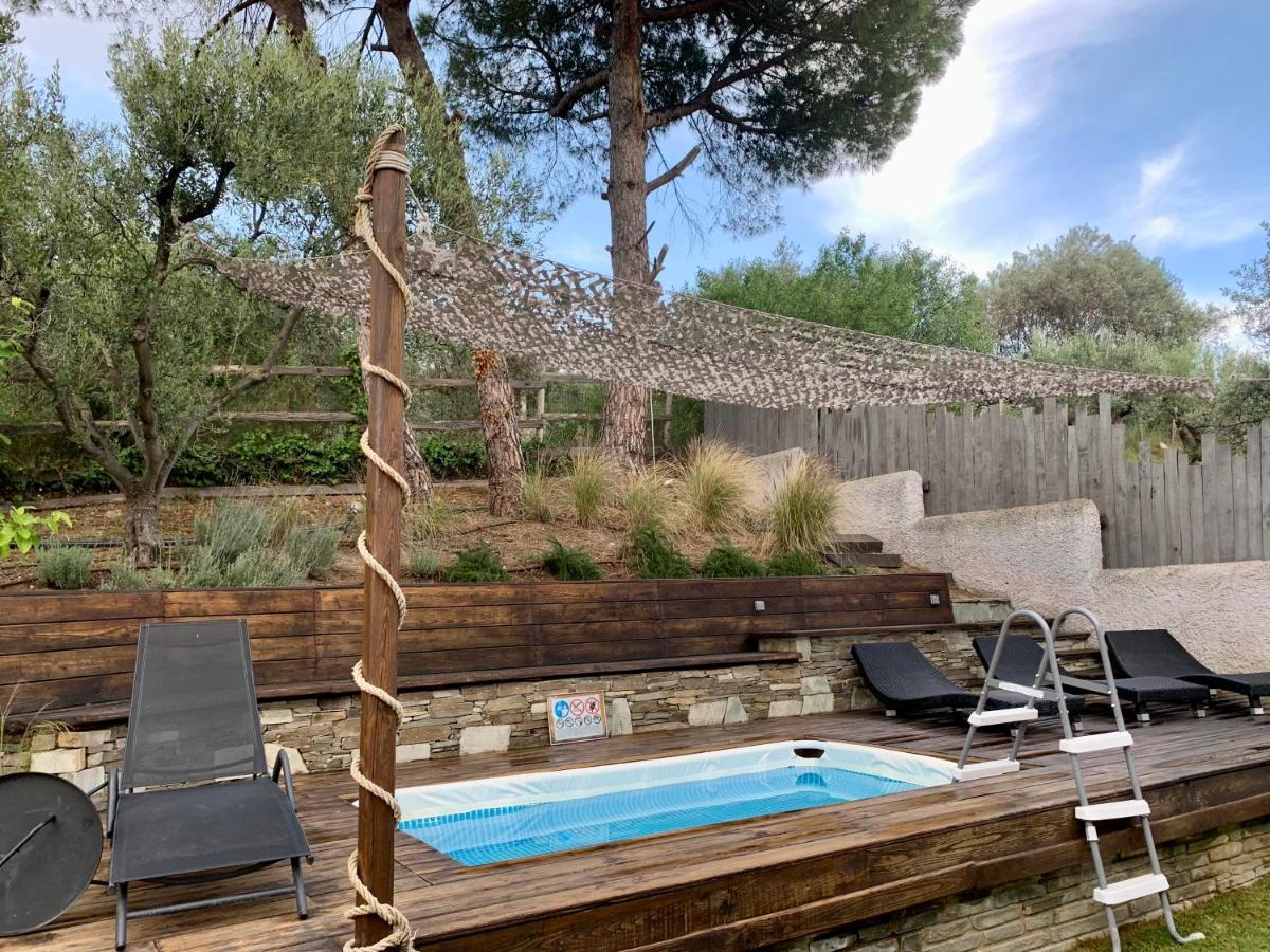 Sea View Villa In Olive Garden Nea Kallikrateia Εξωτερικό φωτογραφία